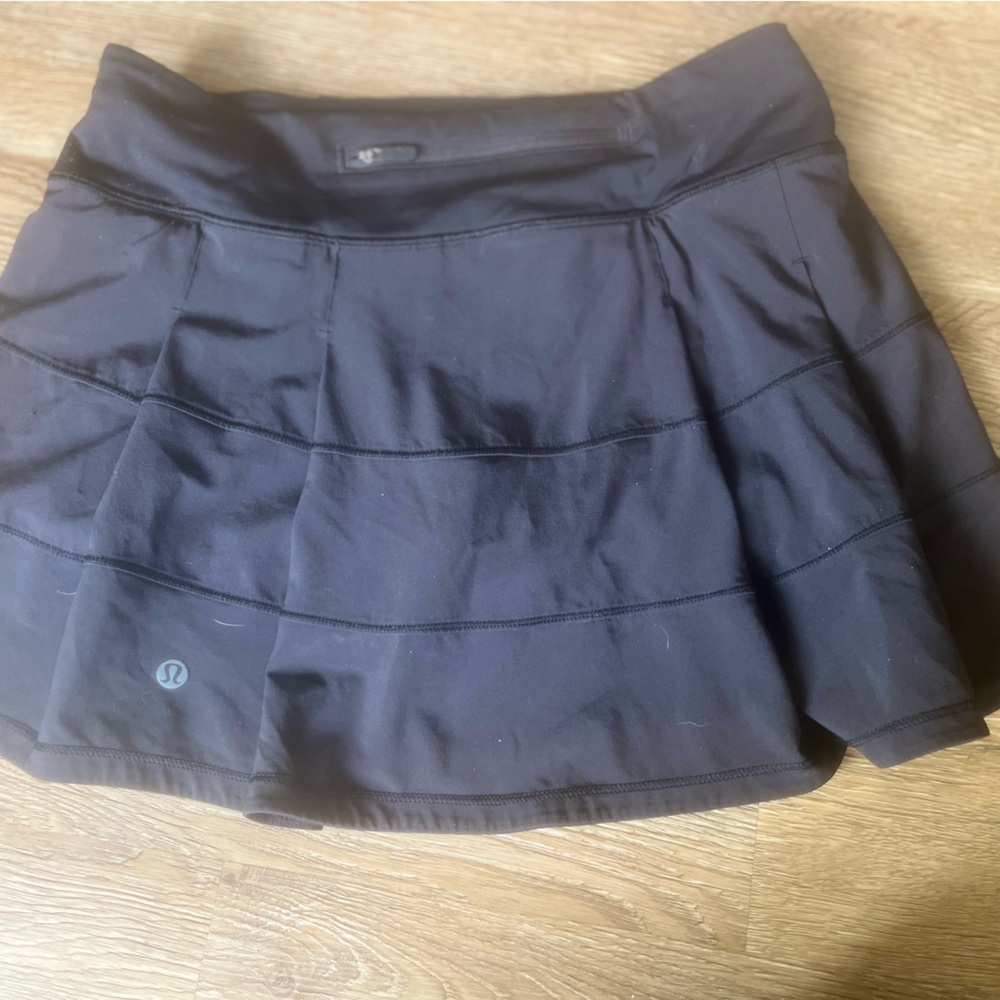 Lululemon Black Athletic Skirt